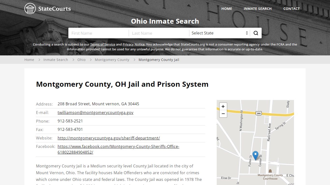 Montgomery County Jail Inmate Records Search, Ohio ...
